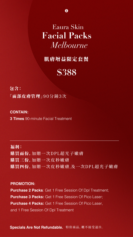 Facial treatment package